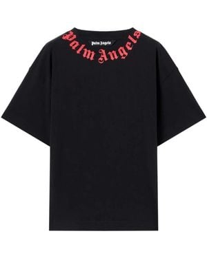 Palm Angels T-Shirts - Black