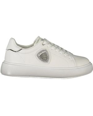 Blauer Sneakers - Gris