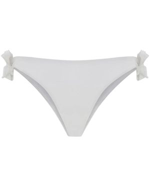 Brunello Cucinelli Techno Jersey Bikinibroekje - Wit