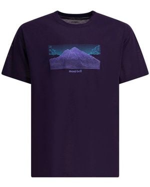 Montbell T-Shirts - Blu