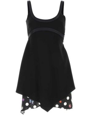 Versace Short Dresses - Black