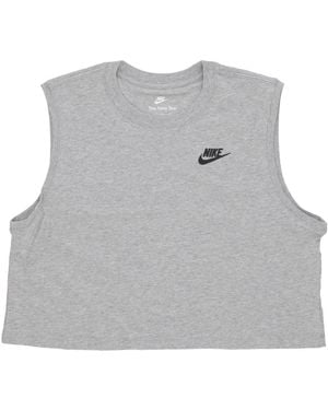 Nike Sleeveless Tops - Grigio
