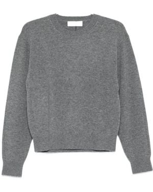 DUNST Round-Neck Knitwear - Grijs