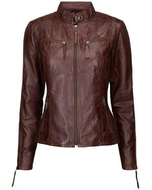 Btfcph Leather Jackets - Brown