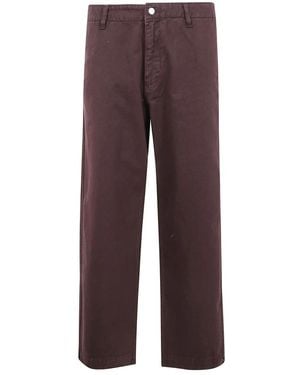 Emporio Armani Straight Trousers - Bruin