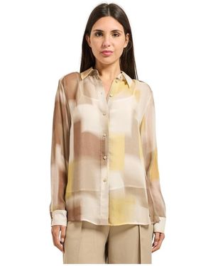ARMANI EXCHANGE Ax Lange Mouwen Viscose Shirt - Naturel
