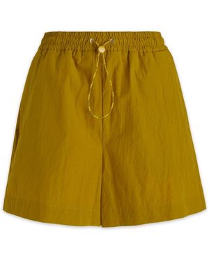 Moncler Casual T-Hemden En Shorts Collectie - Geel