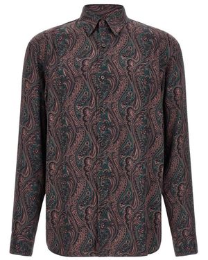 Dries Van Noten Casual Shirts - Grey