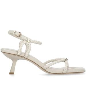 Ash High Heel Sandals - White