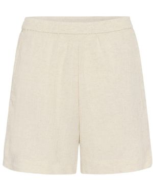 Kaffe Short Shorts - Naturel
