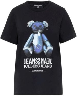 Iceberg T-Shirts - Black