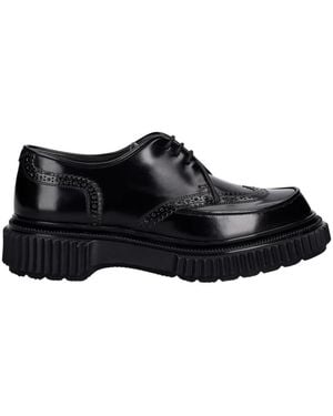 Adieu Laced Schuhe - Schwarz