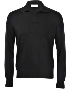Paolo Fiorillo V-Neck Knitwear - Nero