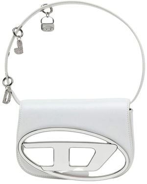 DIESEL Shoulder Bags - Metálico