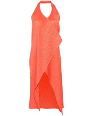 Pleats Please Issey Miyake Waistcoats - Red