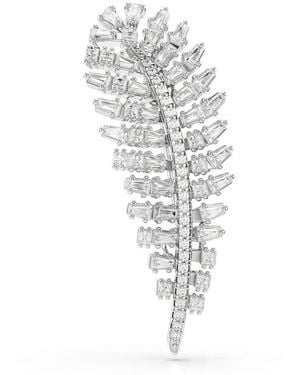 Swarovski Wiener Brosche - Weiß