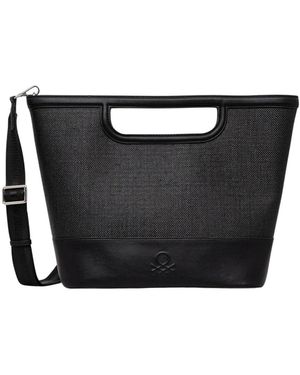 Benetton Shopper-Taschen - Schwarz