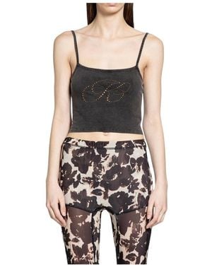 KNWLS Sleeveless Tops - Black