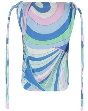 Emilio Pucci Sleeveless Tops - Blue