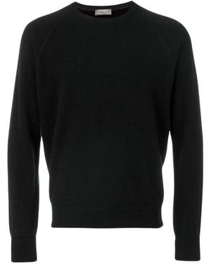Barba Napoli Round-Neck Knitwear - Noir