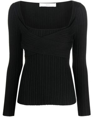 IRO Long Sleeve T-Shirts - Black