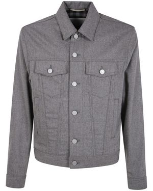 Jacob Cohen "Trucker Rw" Jacket - Grey