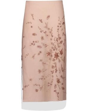 Fendi Midi Skirts - Pink