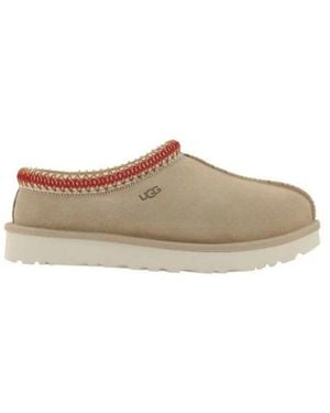 UGG Gewebte Hausschuhe Mit Shearling-Futter - Natur