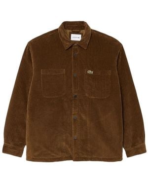 Lacoste Casual Shirts - Marrón
