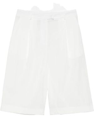 Patrizia Pepe Casual Shorts - Blanco