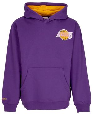 Mitchell & Ness Hoodies - Purple