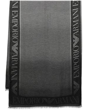 スカーフ EMPORIO ARMANI Woman Scarf Ivory 6352414R322 00010 Emporio Armani Outlet: Scarf woman - Ivory | Emporio Armani