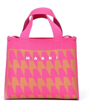 Marni Tote Bags - Rose