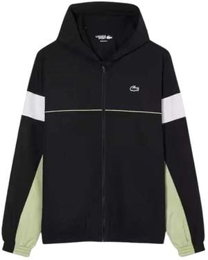 Lacoste Zip-Throughs - Negro