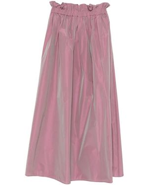 Herno Maxi Skirts - Purple