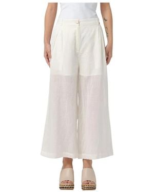 Liu Jo Wide Trousers - White