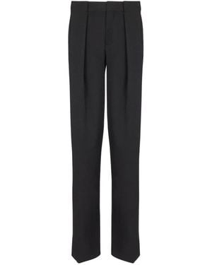 Balmain Wide Trousers - Black