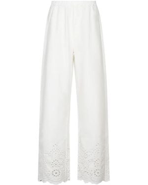 MC2 Saint Barth Wide Pants - White