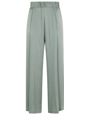 Semicouture Wide Trousers - Green