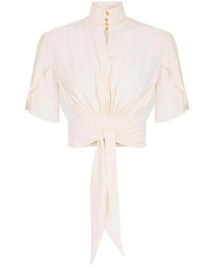 Elisabetta Franchi Blouses - White