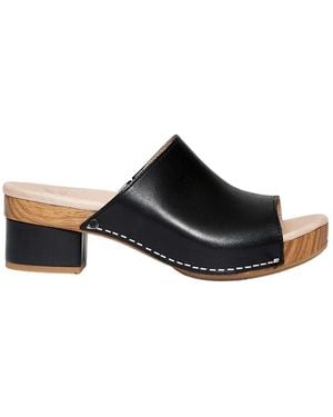 Dansko Heeled Mules - Noir