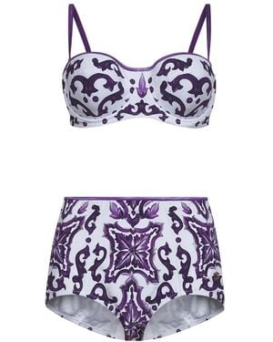 Dolce & Gabbana Bikinis - Blauw