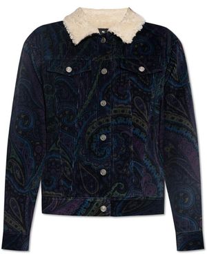 Etro Light Jackets - Blue