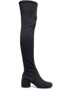 Camper Over-The-Knee Boots - Black