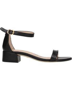 Stuart Weitzman High Heel Sandals - Black