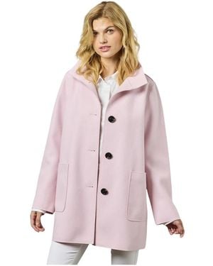 Junge Single-Breasted Coats - Rosa