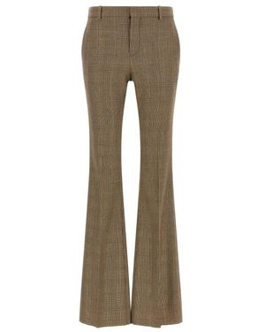 Saint Laurent Wide Trousers - Gris