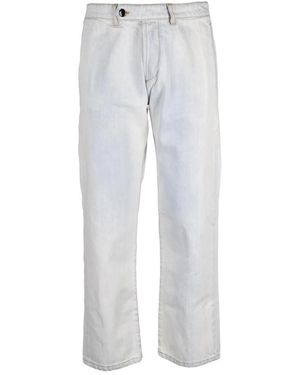 Officina 36 Straight Fit Jeans - Grey