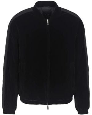 ARMANI EXCHANGE Light Jackets - Black