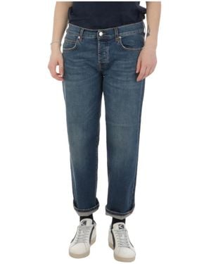 Roy Rogers Boyfriend Denim Jeans - Blauw